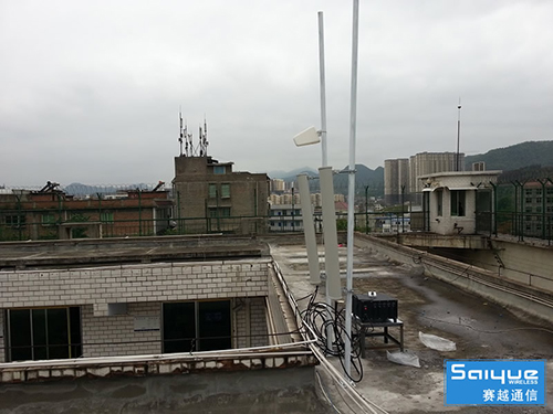  凌云某看守所大功率手机信号屏蔽器（白噪声）案例
